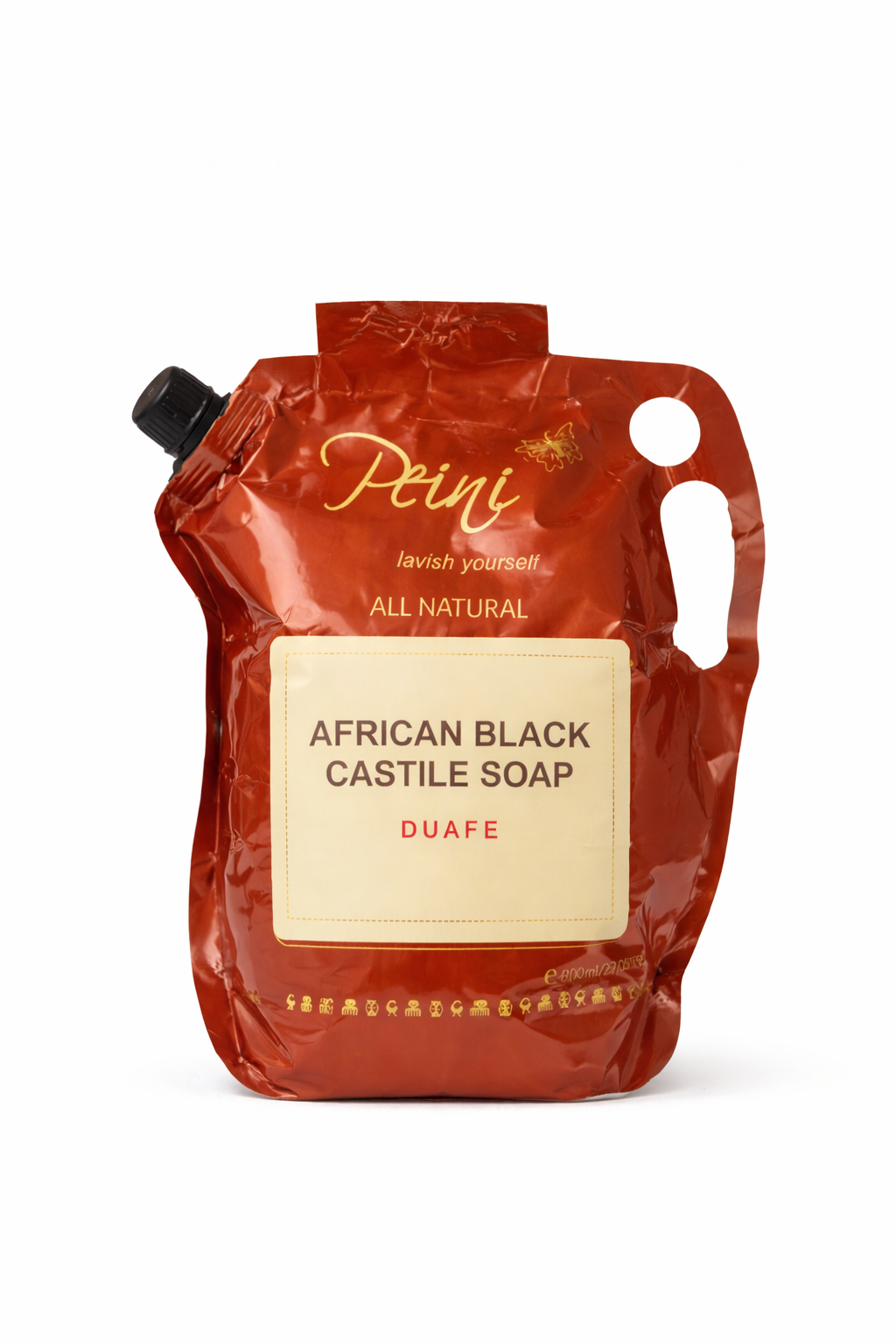Natural Black Castile Soap Refill Dufae